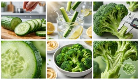 Castraveți sau broccoli: care legumă hidratează mai bine și care are mai multe fibre