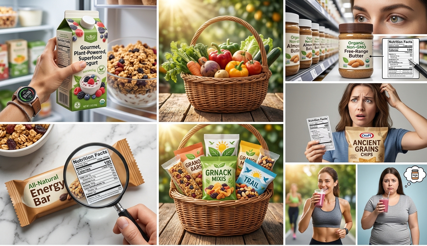 Etichetele alimentelor „sănătoase” te pot induce în eroare. Ce înseamnă, de fapt, „natural”, „bio” și „fără gluten”